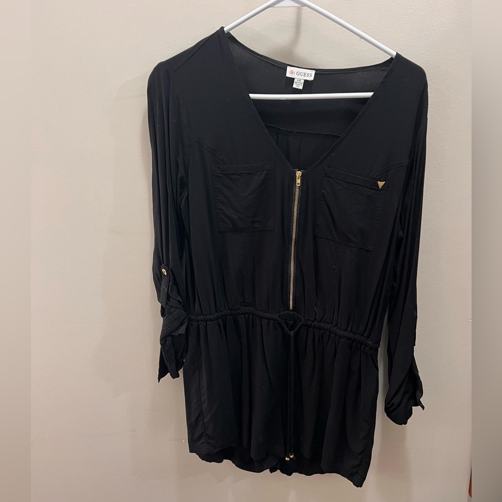 Women’s black jumpsuit